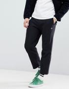 Champion Joggers With Center Seam In Black - Black