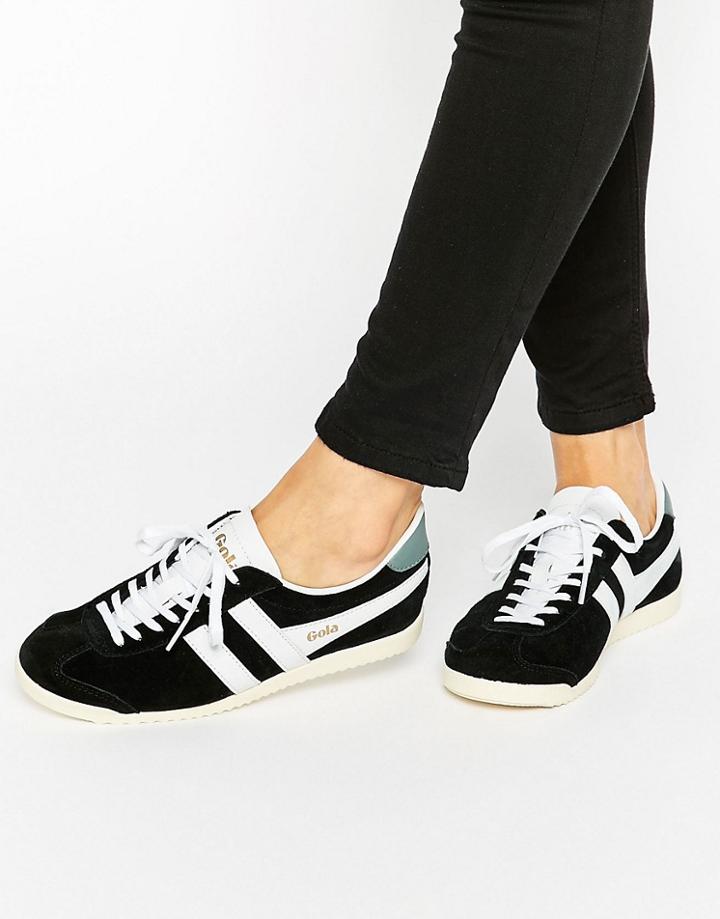 Gola Classic Bullet Sneakers In Black & White - Black