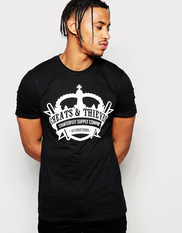 Cheats & Thieves Intl T-shirt - Black