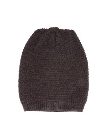 Asos Slouchy Beanie Hat In Textured Stitch