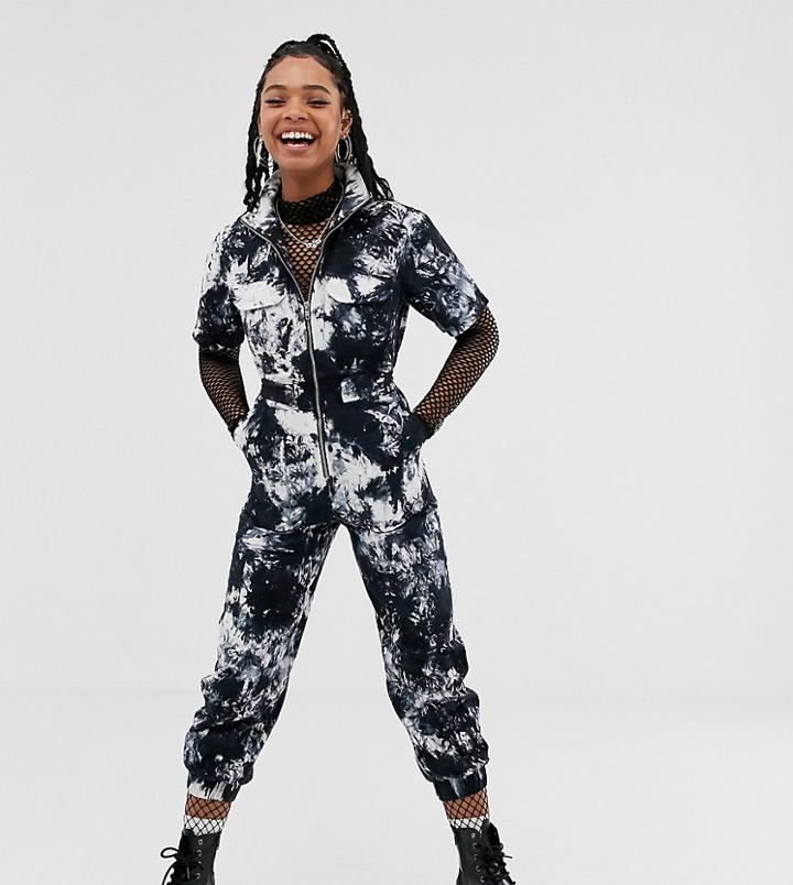 Collusion Tie Dye Boiler Suit