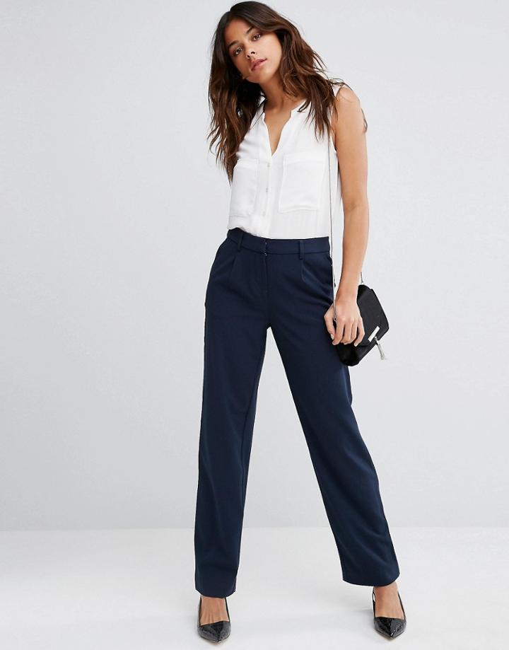 Vero Moda Peg Pants - Blue