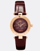 Vivienne Westwood Time Machine Purple Croc Watch Vv092brbr - Purple