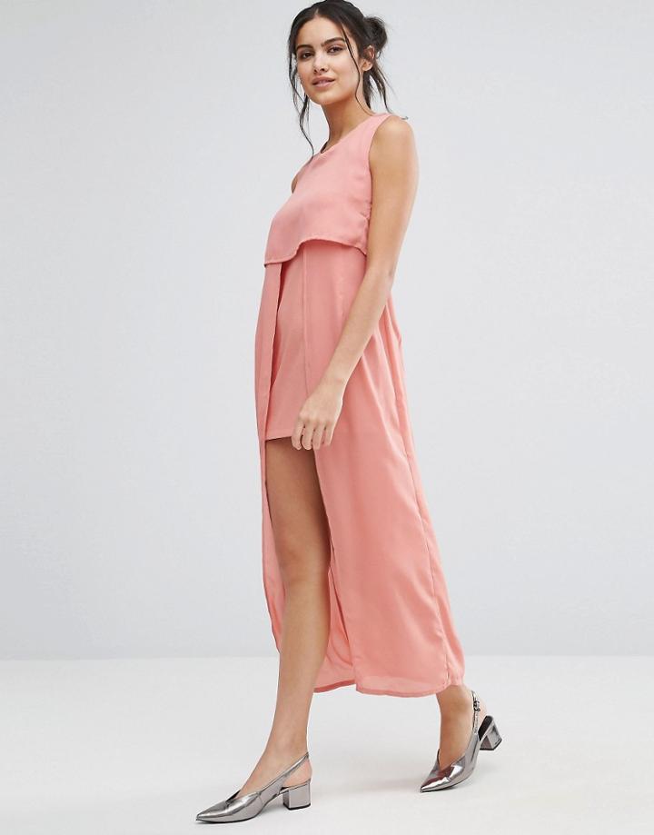 Jovanna Icing On The Cake Midi Dress - Pink
