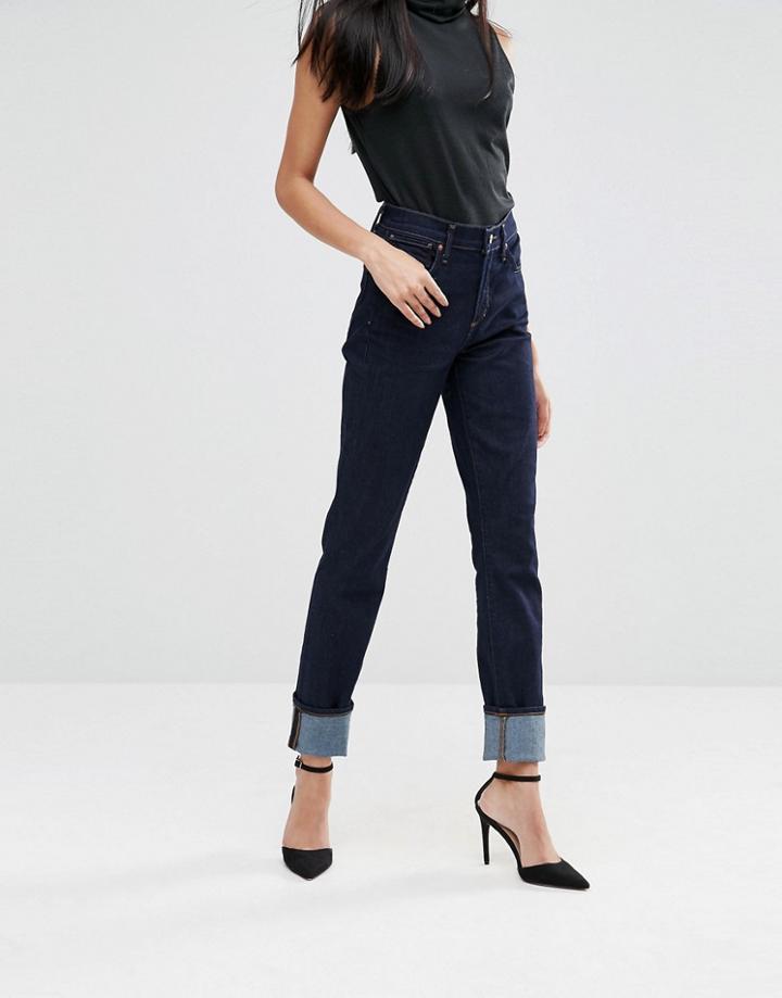 A-gold-e Bella High Rise Slim Leg Jeans - Blue
