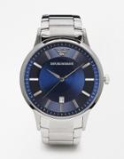 Emporio Armani Rentao Watch Ar2477 - Silver