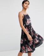 Vila Floral Print Cami Dress - Multi