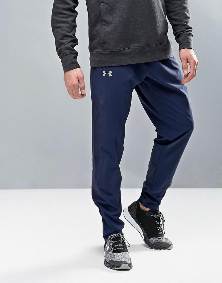 Under Armour No Break Running Joggers In Navy - Navy