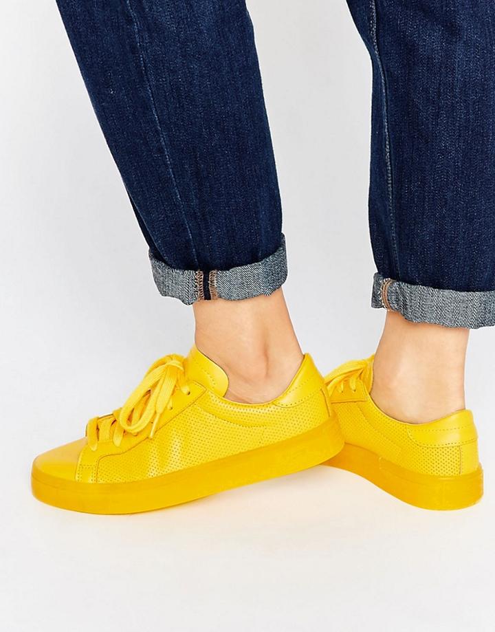 Adidas Originals Stan Super Colour Yellow Trainers