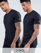 New Era 2 Pack T-shirts - Black