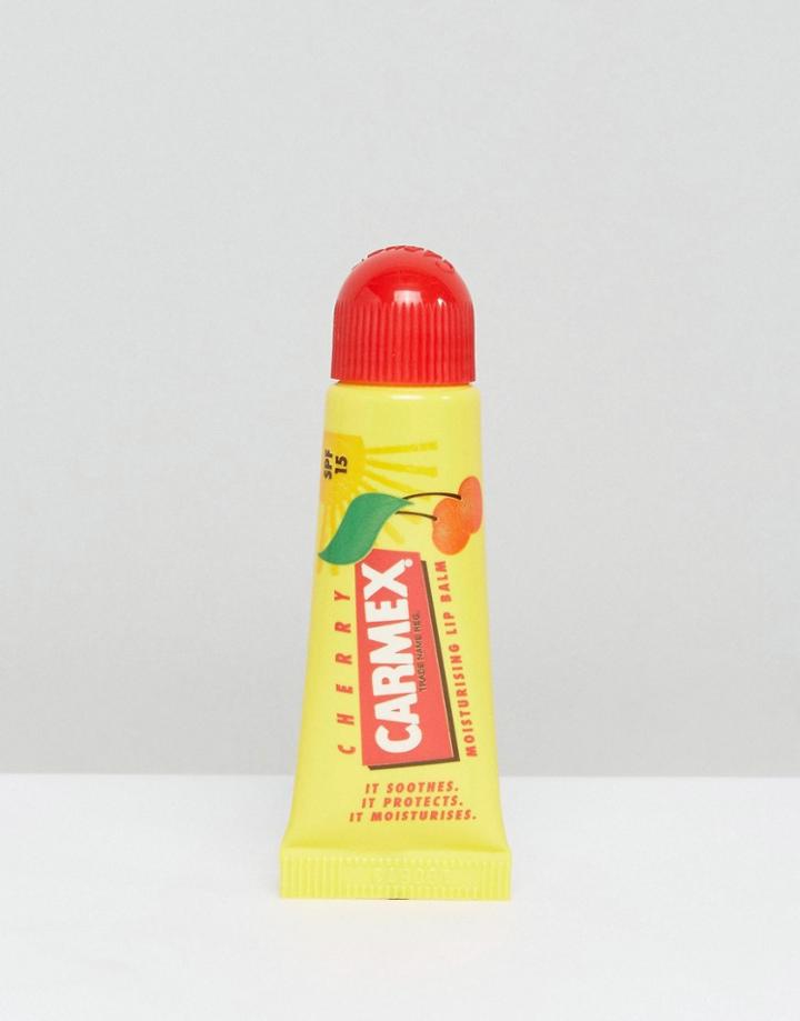 Carmex Cherry Lip Balm Tube-clear