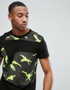 G-star Camo Logo Froatz T-shirt - Black