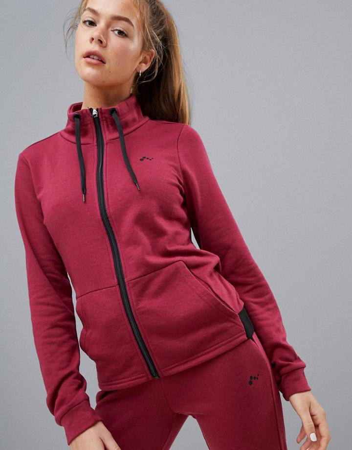 Only Play High Neck Sweat-black