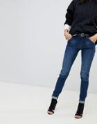 G-star 5622 Mid Rise Skinny Jean - Blue