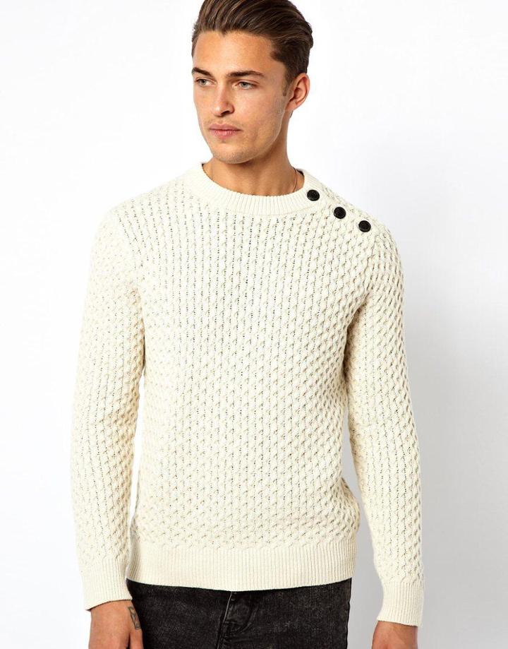Selected Heavy Crew Neck Knit