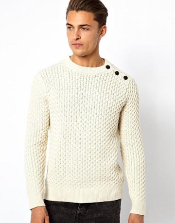 Selected Heavy Crew Neck Knit