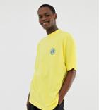 Collusion Tall Printed T-shirt In Yellow