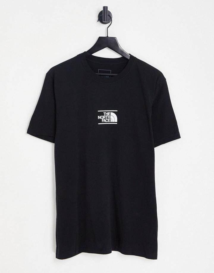 The North Face Center Dome T-shirt In Black