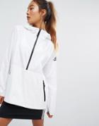 Adidas Zne White Windbreaker Jacket - White
