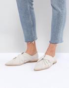 Allsaints Knot Detail Loafer - White