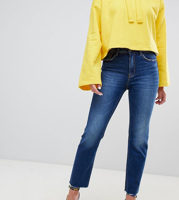 Stradivarius Straight Fit Jeans-black