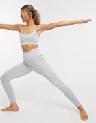South Beach Yoga Leggings In Gray-grey