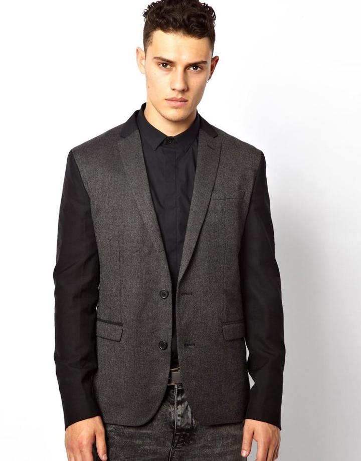 Religion Blazer Slim Destructed