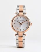 Karl Lagerfeld Kl5008 Ladies Stainless Steel Two Tone Watch - Multi