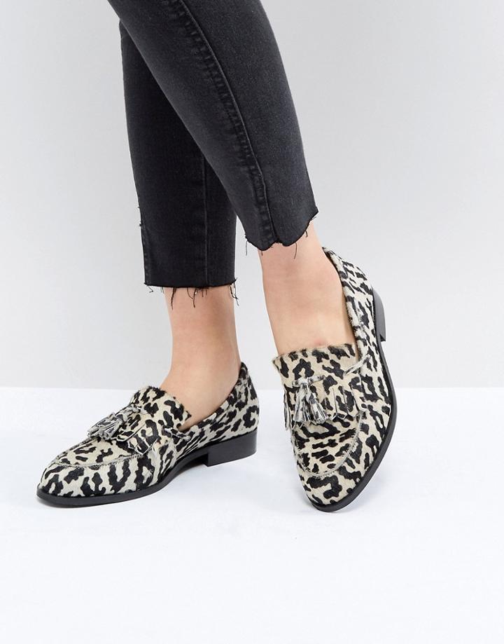 Asos Design Maidia Leather Loafers - Multi
