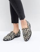 Asos Design Maidia Leather Loafers - Multi