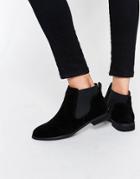 Asos Acute Chelsea Ankle Boots - Black