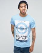 Lambretta Retro Scooter T-shirt - Blue