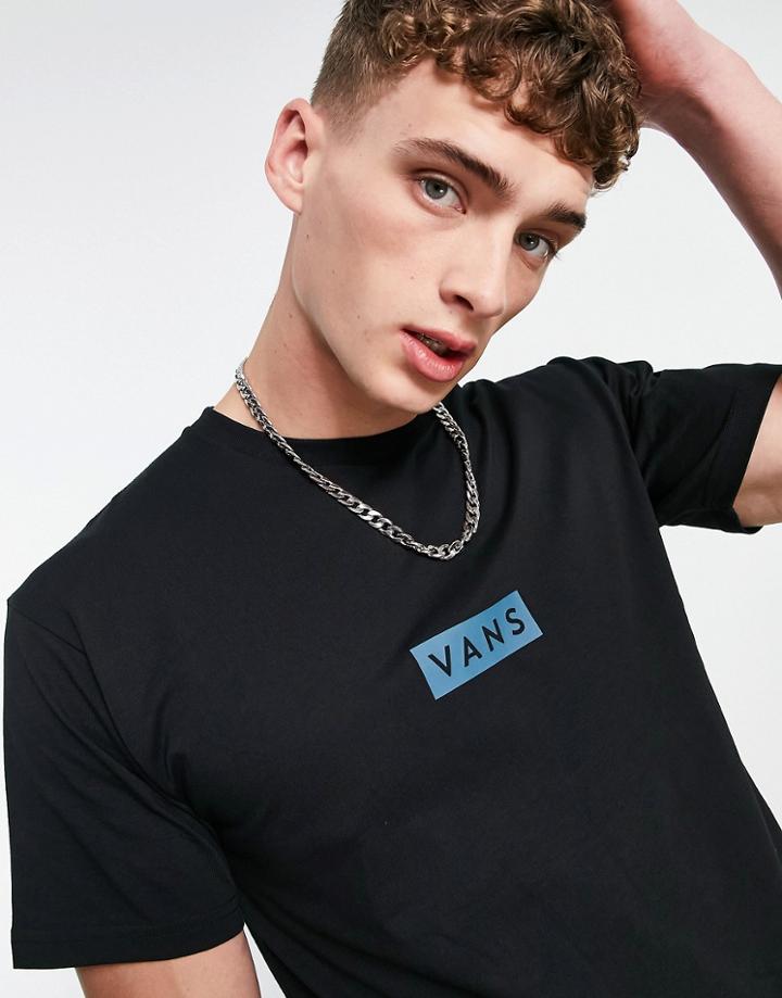 Vans Classic Easy Box T-shirt In Black