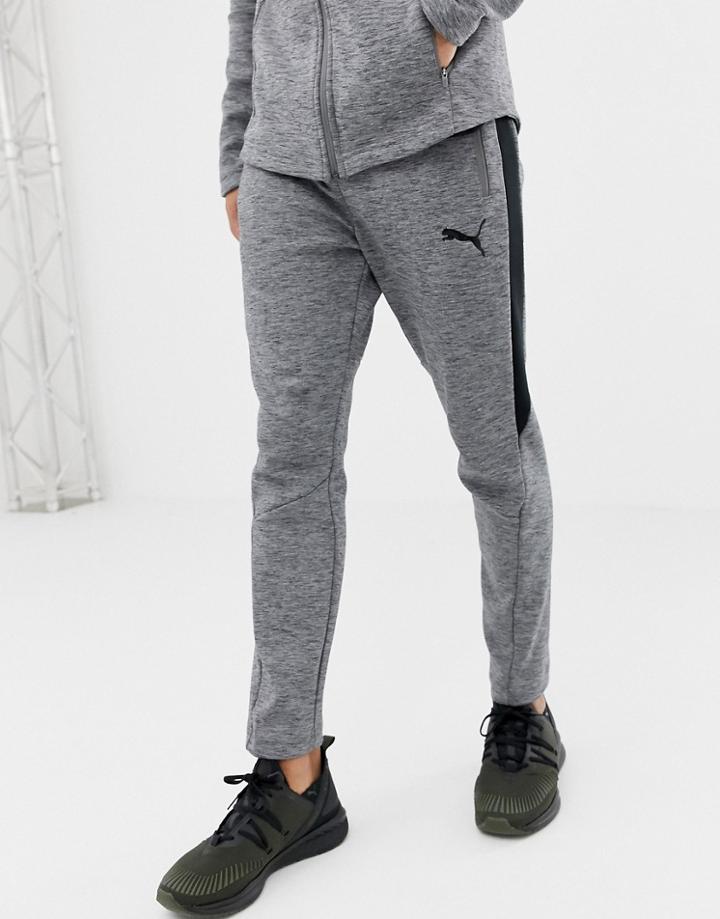 Puma Training Evostripe Pants In Gray - Gray