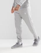 Adidas Originals Adicolor 3-stripe Joggers In Gray Cy4569 - Gray