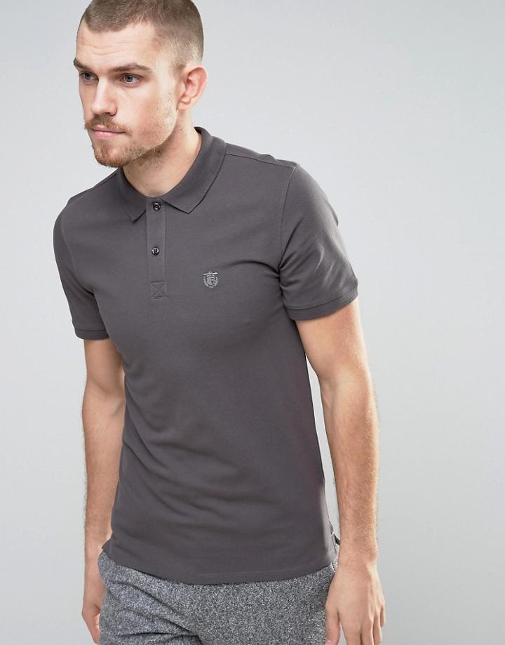 Selected Homme Slim Fit Polo Shirt - Beige