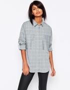 Vila Grid Print Shirt - As Sample