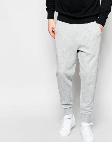 Izzue Jogger With Contrast Waistband - Heather Gray