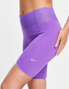 Nike Training Icon Clash Luxe 7inch Shorts In Purple