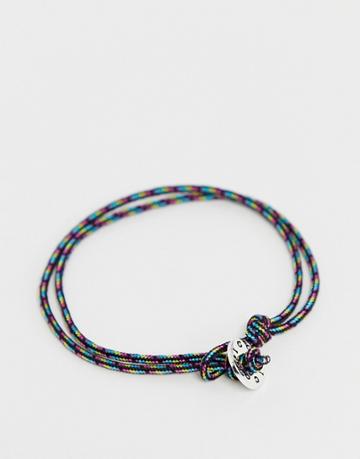 Icon Brand Woven Anklet - Multi