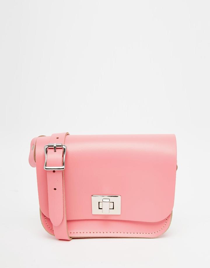 The Leather Satchel Company Mini Pixie Bag - Pink