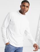 Weekday Dorian Turtleneck Sweater In White