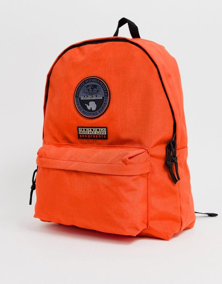 Napapijri Voyage Backpack In Orange