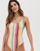 Rhythm Sahara Stripe Swimsuit-multi