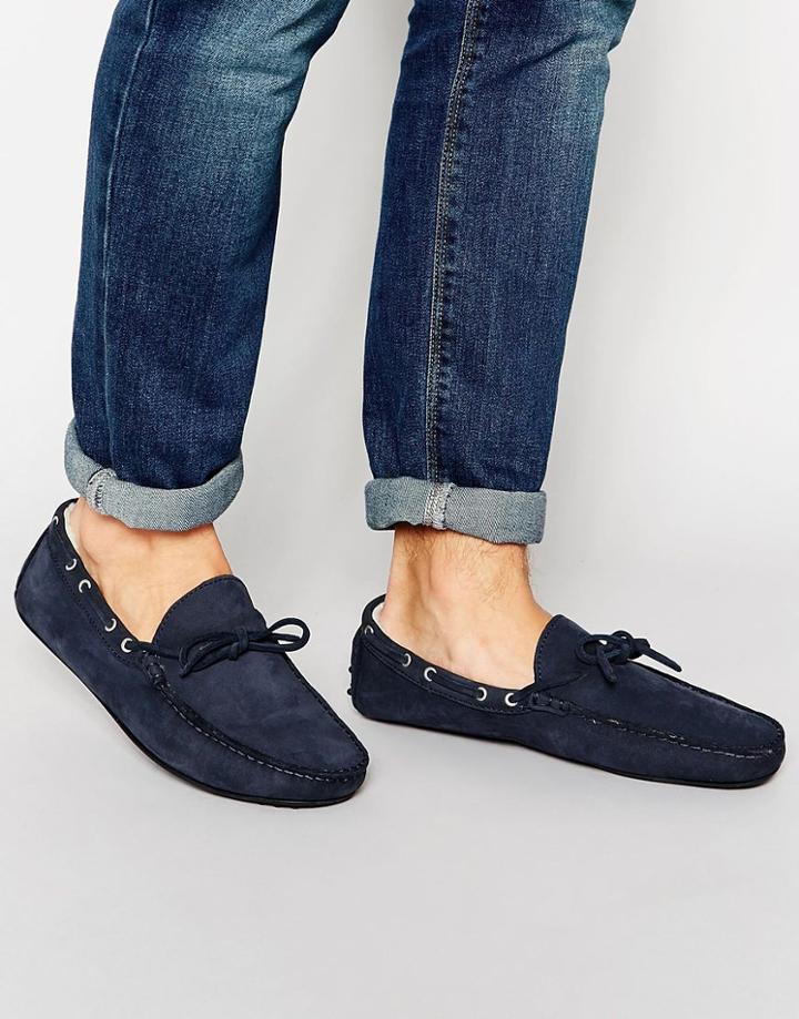 Bobbies Le Cosy Driving Shoes - Blue