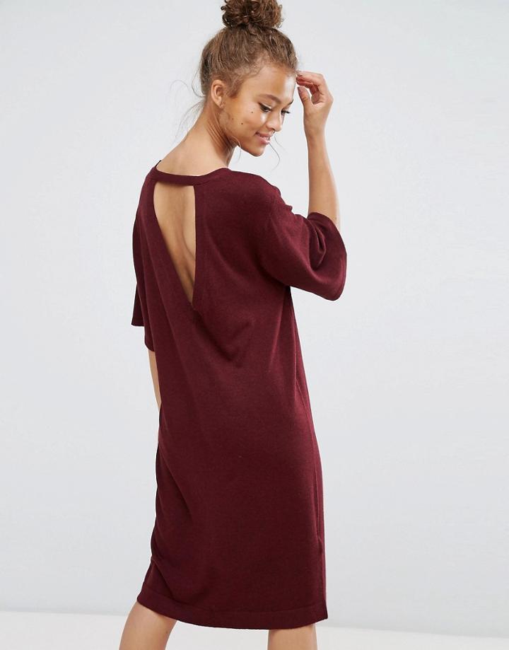 B.young Pencil Dress - Red