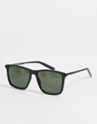 Aj Morgan Franklin Square Lens Sunglasses-black