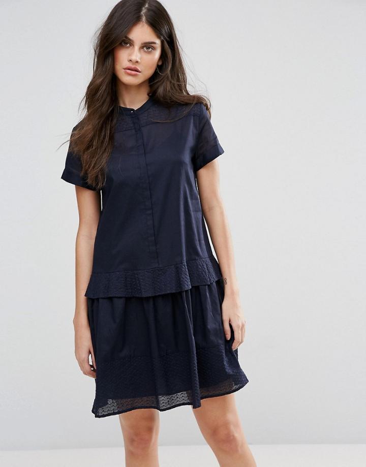 Max & Co Delia Shirt Dress - Blue