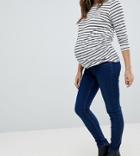 New Look Maternity Over The Bump Dark Blue Jegging - Blue