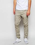 Asos Skinny Pants In Light Green - Aluminium